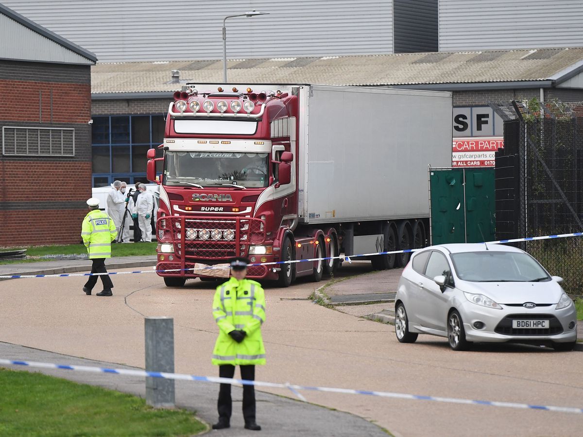 The UK seeks answers about 39 unidentified bodies found in Essex lorry container