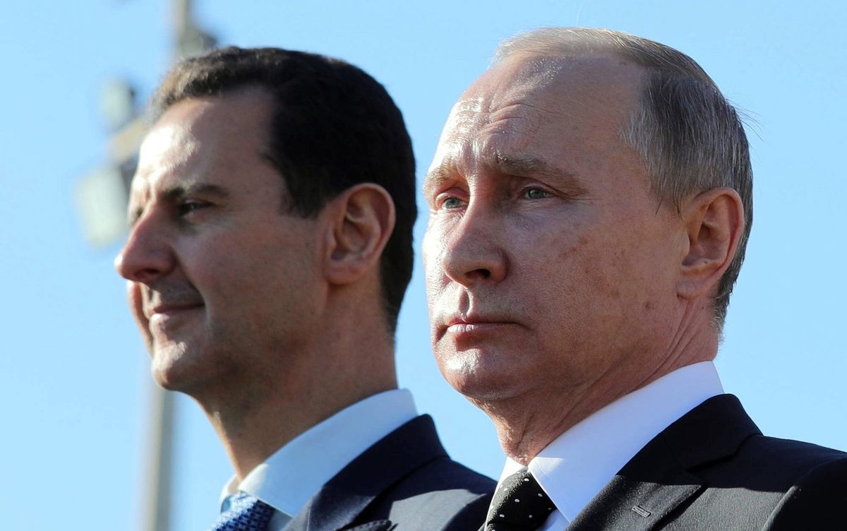 Putin pays visit to Syrian President Assad