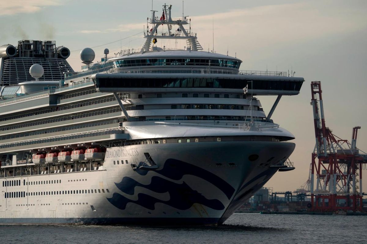 Americans on cruise ship in Japan diagnosed with coronavirus