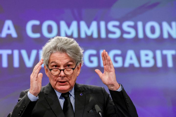 The EU's Thierry Breton wants more bans on China's Huawei and ZTE
