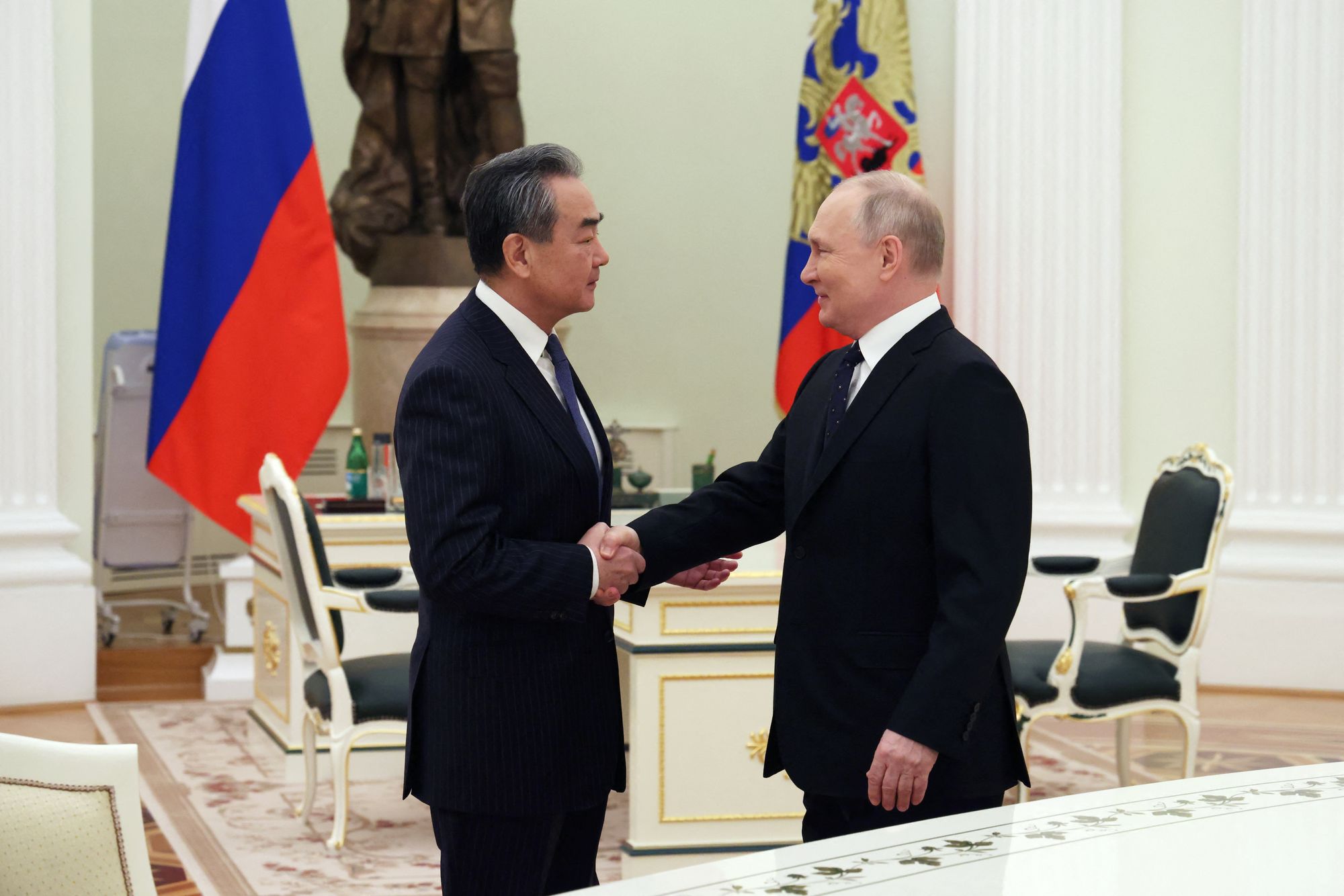 China and Russia leaders meet 