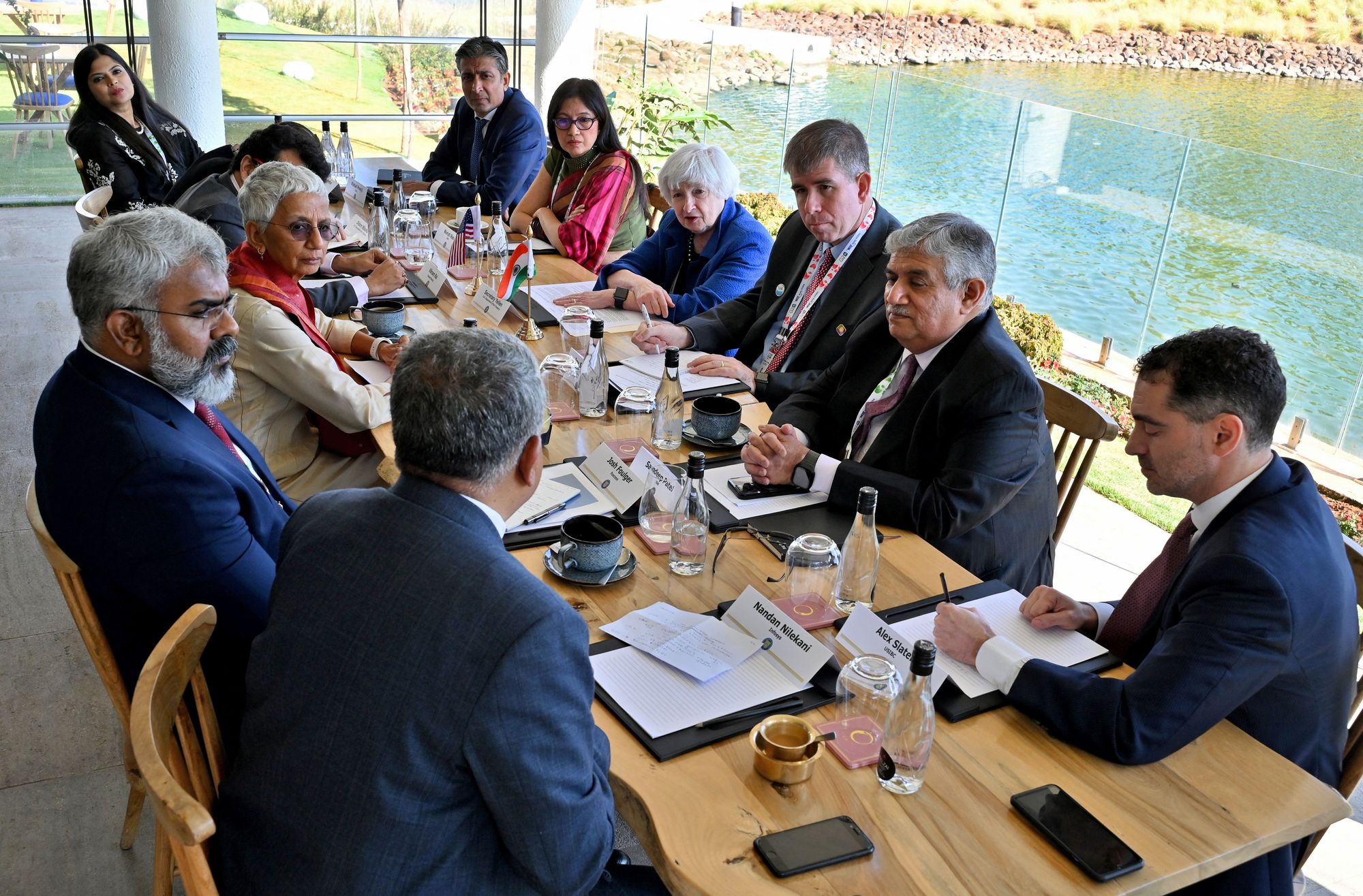 G20 finance ministers' meeting in Bengaluru, India