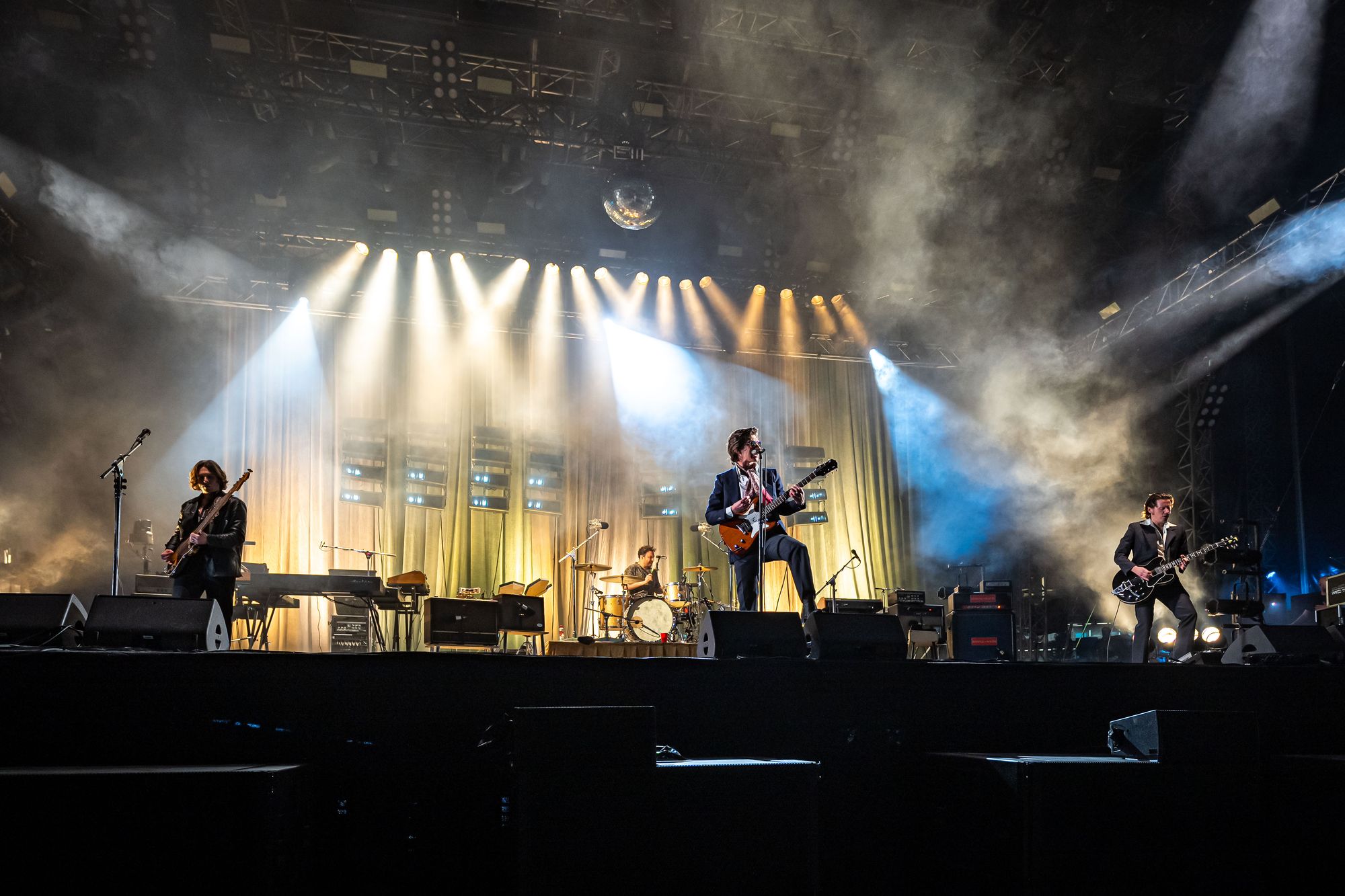 The Arctic Monkeys playing at Hong Kong 2023 Clockenflap on Friday