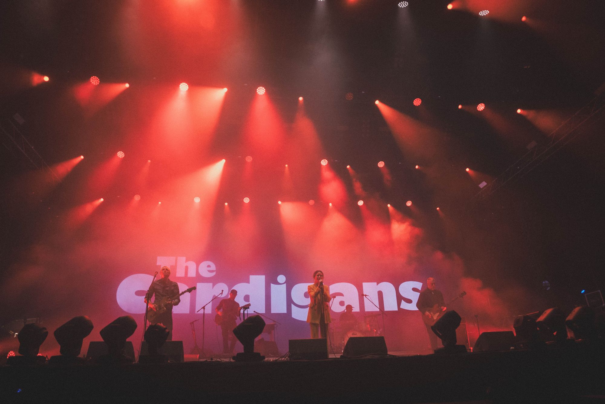Swedish band The Cardigans performing at 2023 Hong Kong Clockenflap
