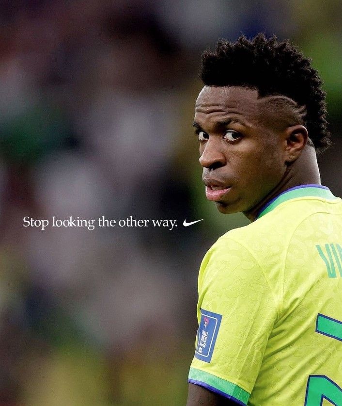 Nike stands with Vini