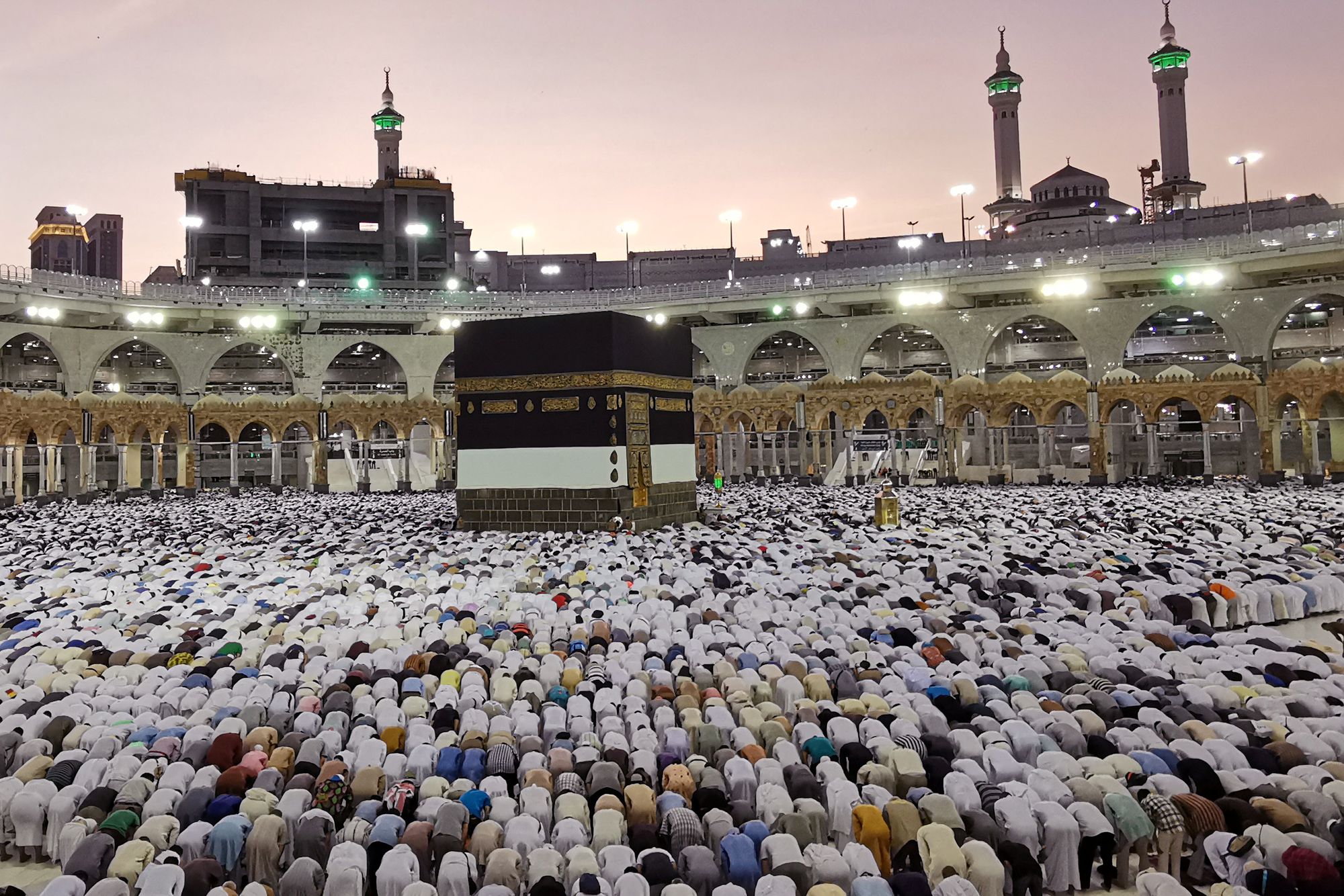 The Hajj pilgrimage to Mecca