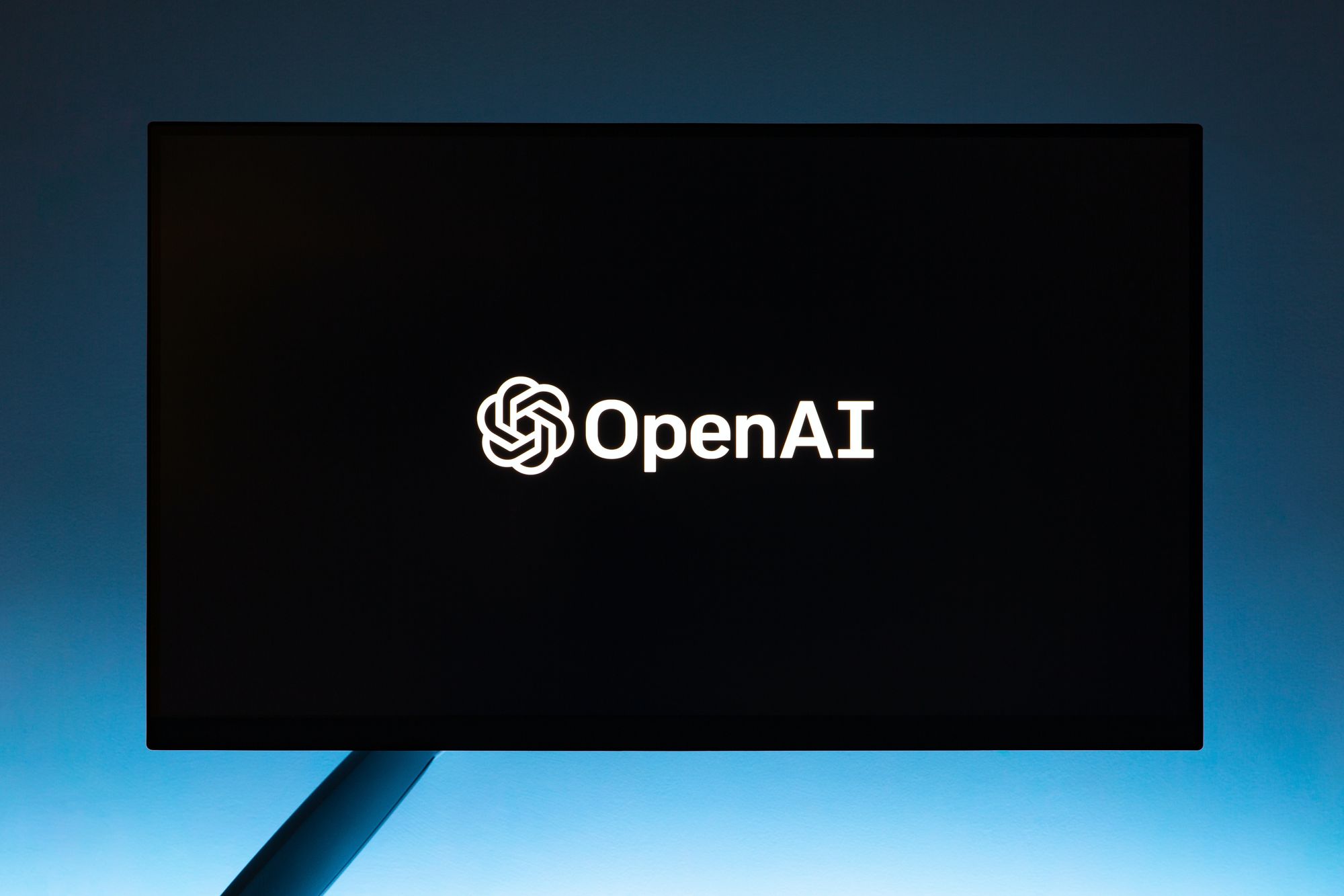 Open AI's logo, ChatGPT's maker 