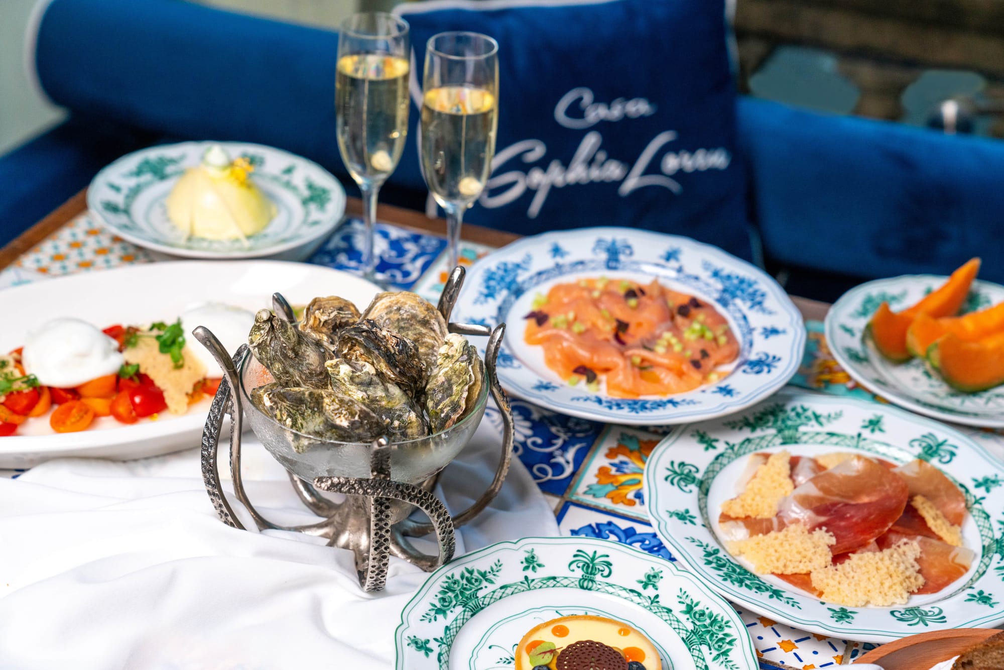 New brunch and oyster nights at Casa Sophia Loren