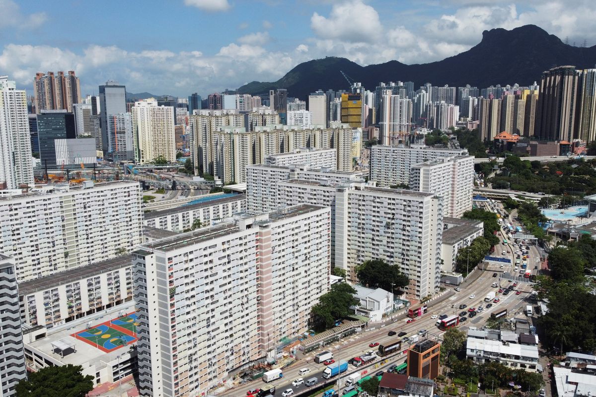 The average Hong Kong public housing wait time is down to 5.6 years from 6 years