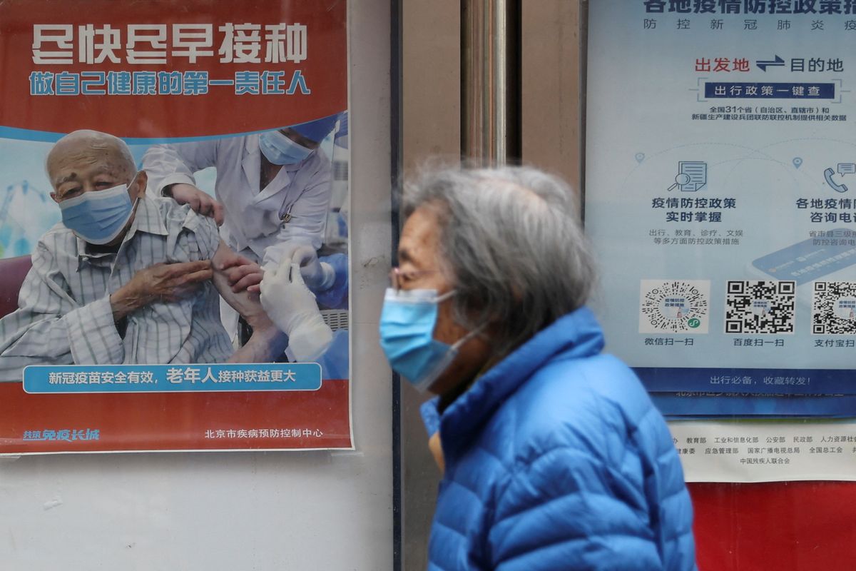China rolls out campaign to increase vaccination rates for its elderly population