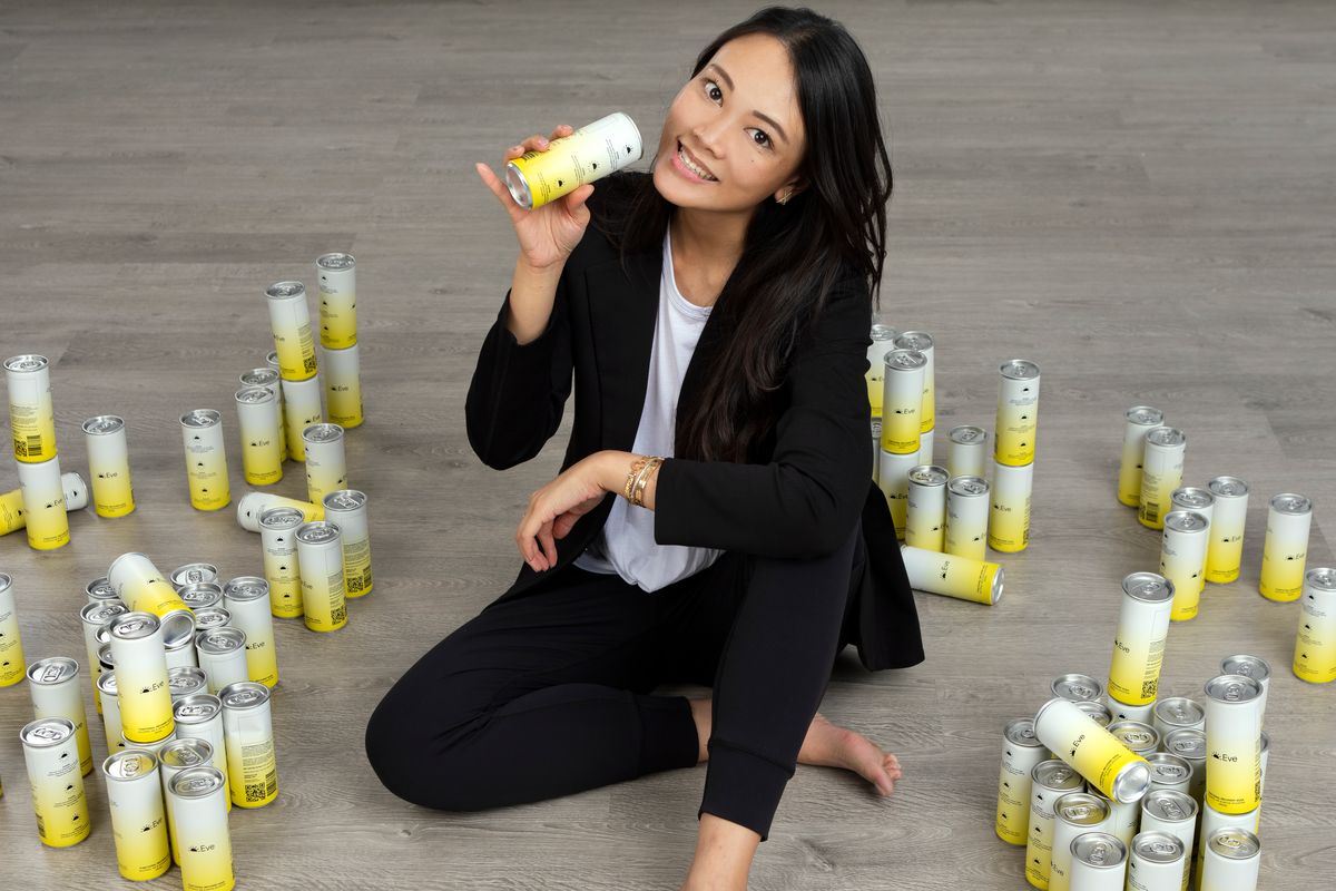 Meet Eve, Hong Kong's newest functional recovery soda and wellness beverage, and founder Amy Tsien