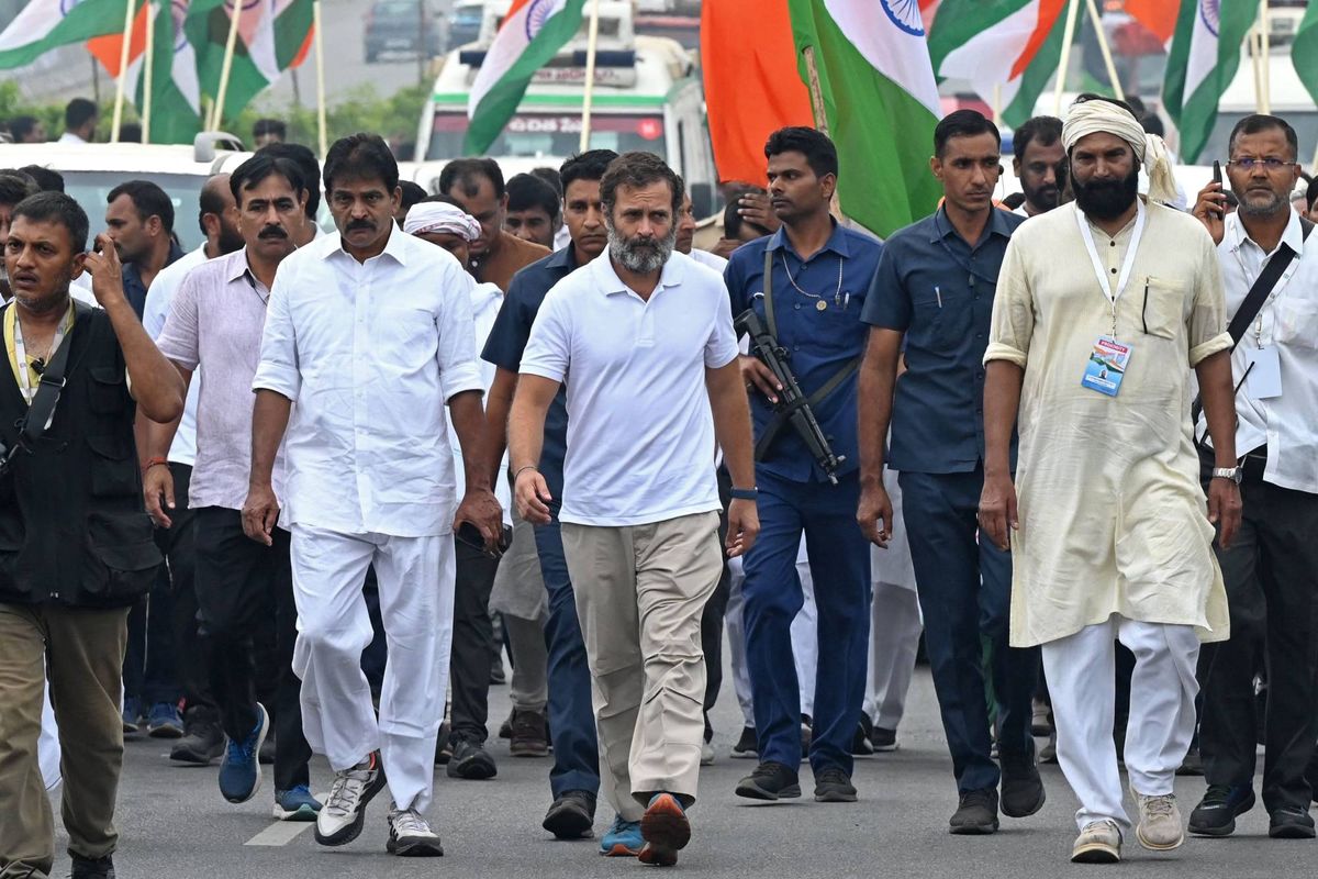 India’s 2,200 mile opposition march across the country