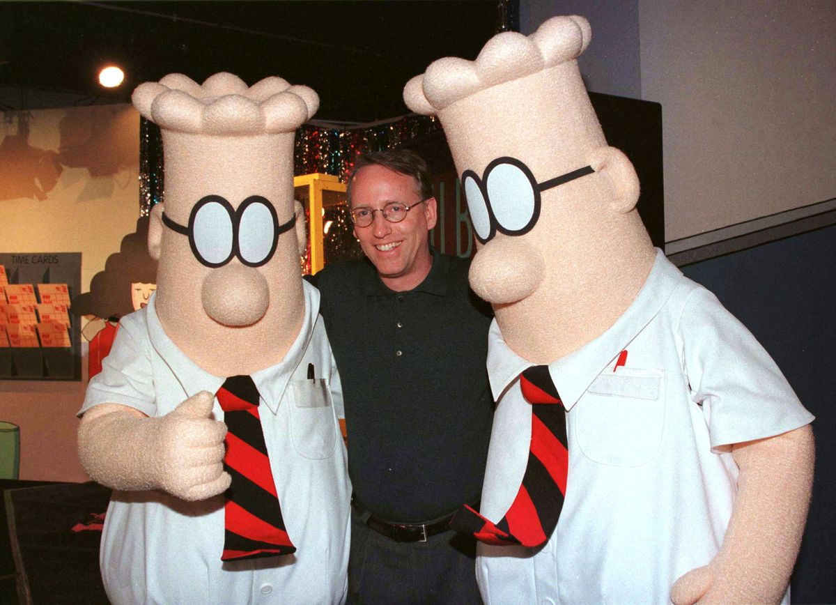 Comic strip "Dilbert's" creator Scott Adams is being canceled for offensive comments