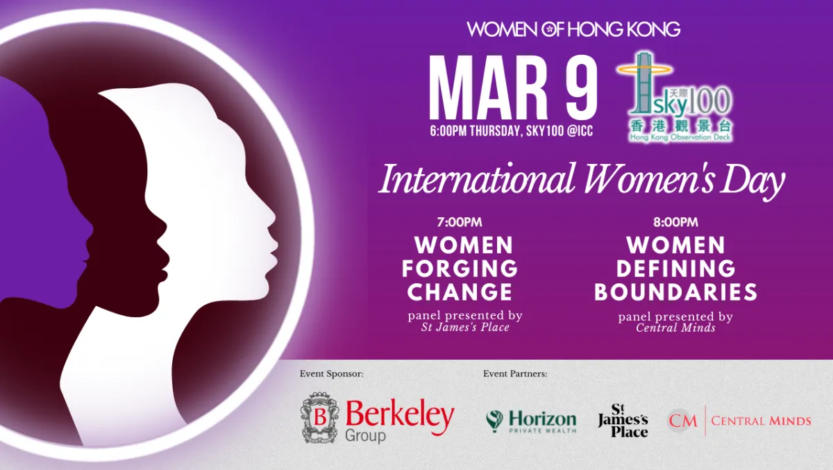 Celebrate International Women's Day with Women of Hong Kong this March
