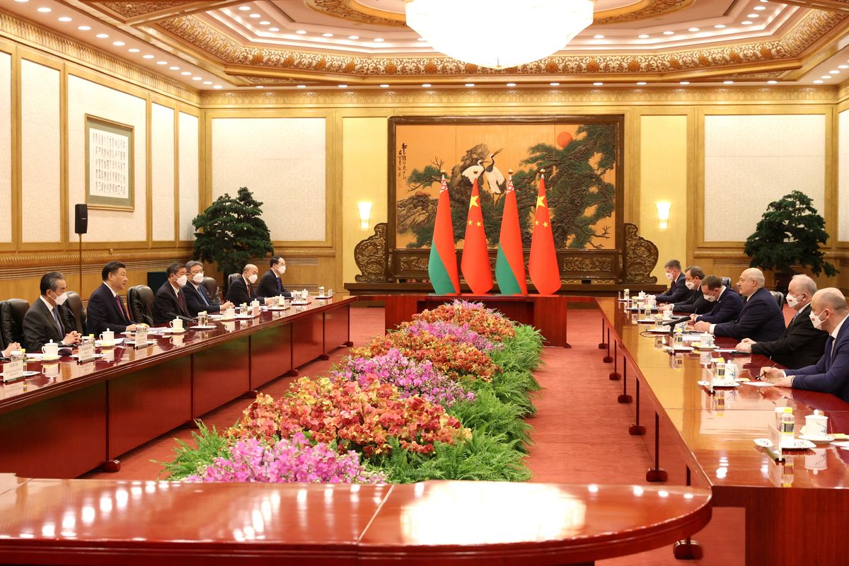 Belarus President Alexander Lukashenko visits China