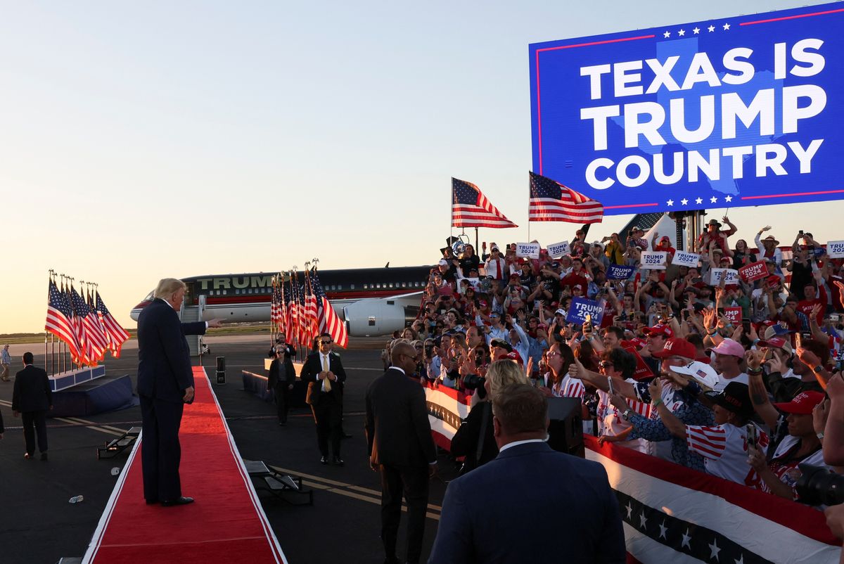 Trump launches his 2024 campaign at a rally in Waco, Texas