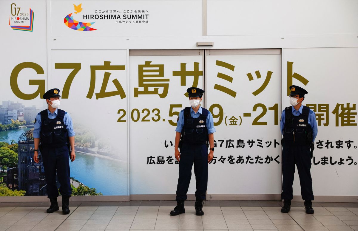 The G7 summit kicks off in Hiroshima, Japan