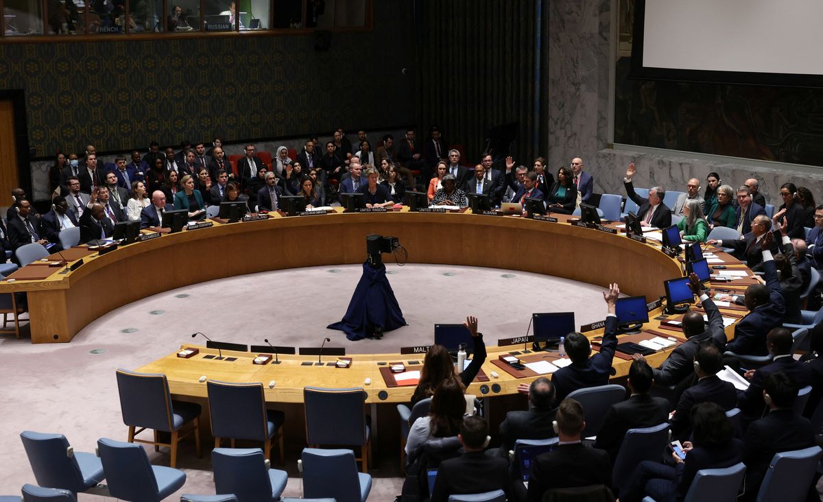 The US vetoes UN Security Council Israel-Palestine resolution for “humanitarian pause”