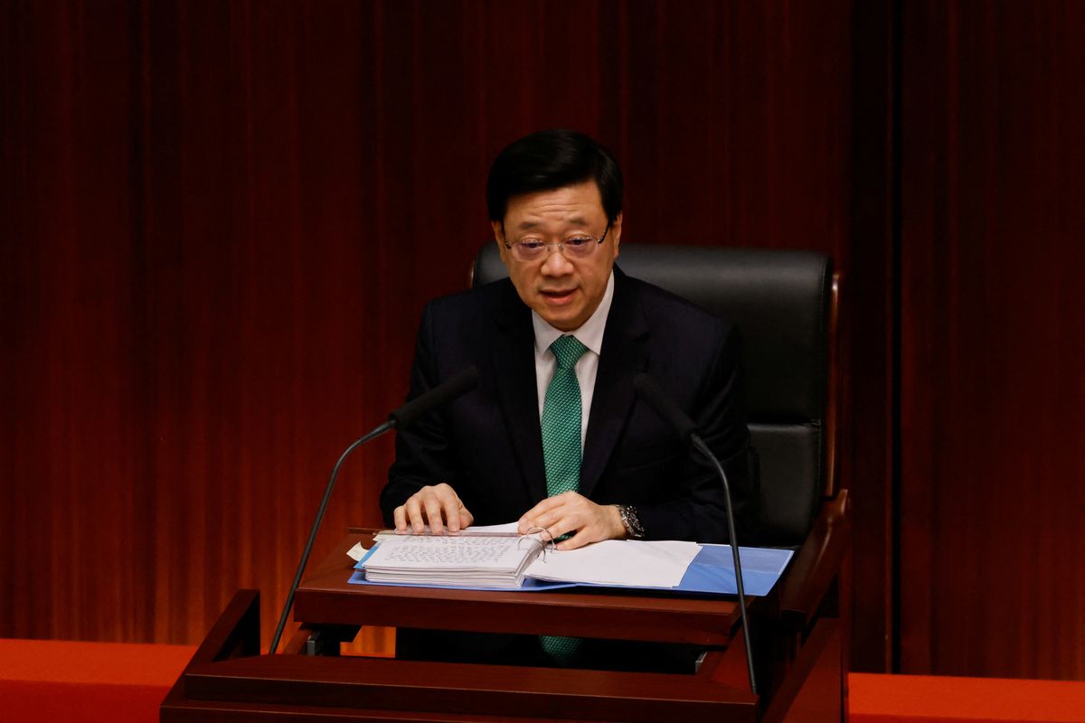 John Lee gives his second policy address for Hong Kong