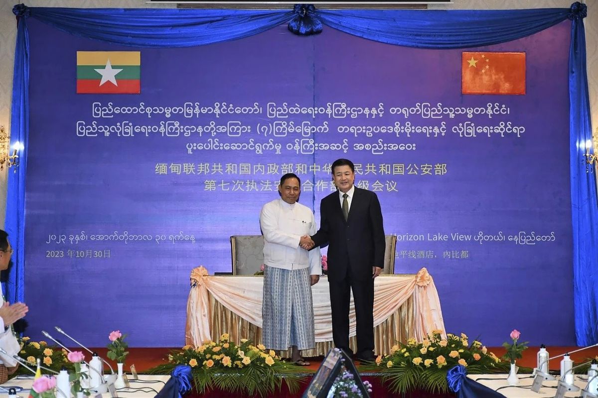 China official visits Myanmar to discuss clashes along the border