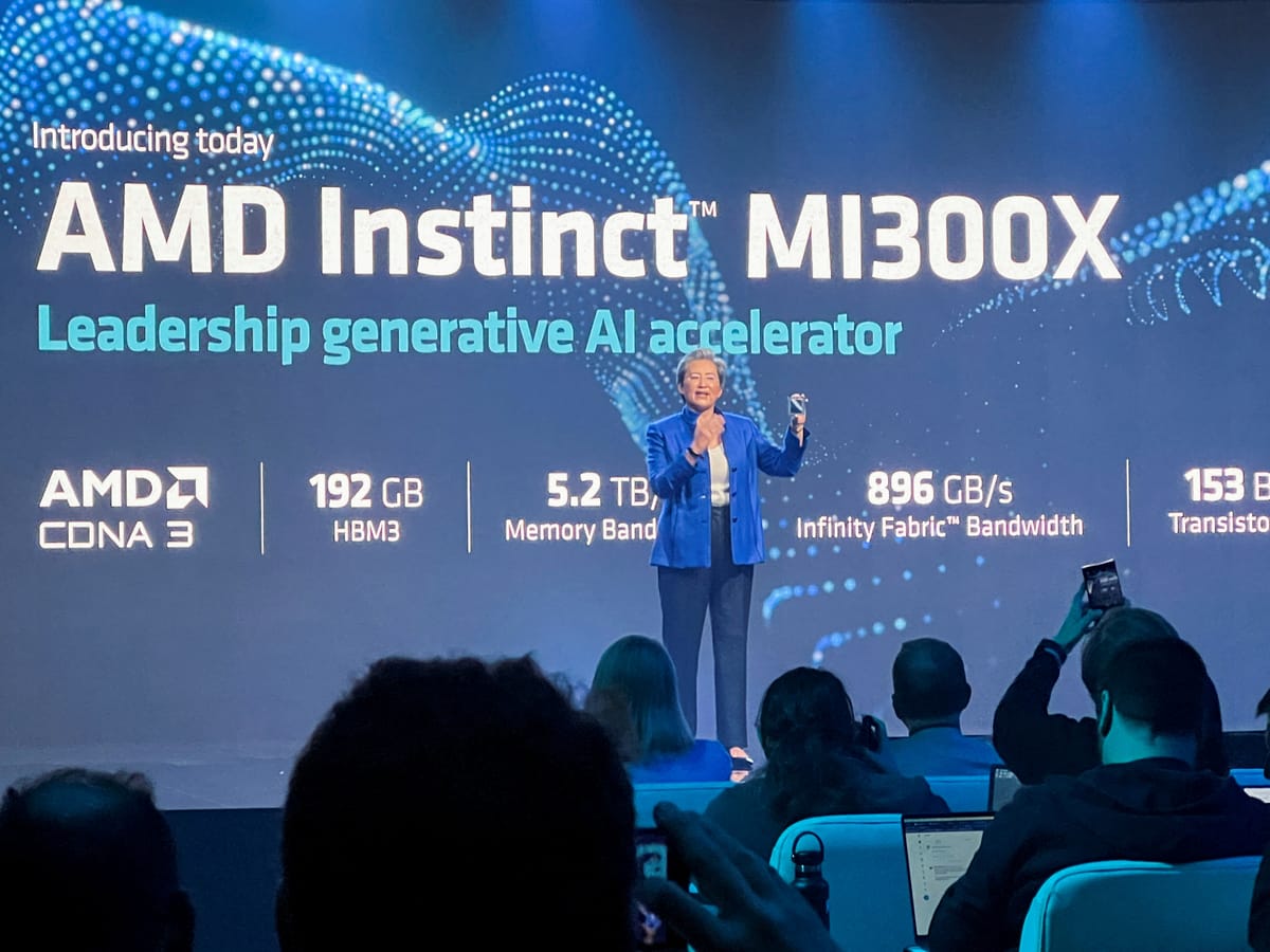 AMD’s new MI300 Series chip lineup and AI industry forecast