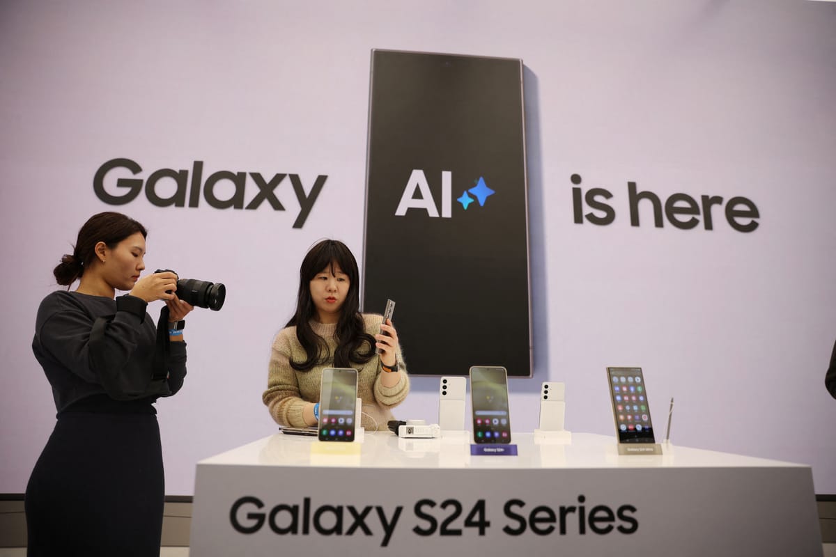 Apple recently topped Samsung in the smartphone market, but a new Galaxy lineup is aiming for a comeback
