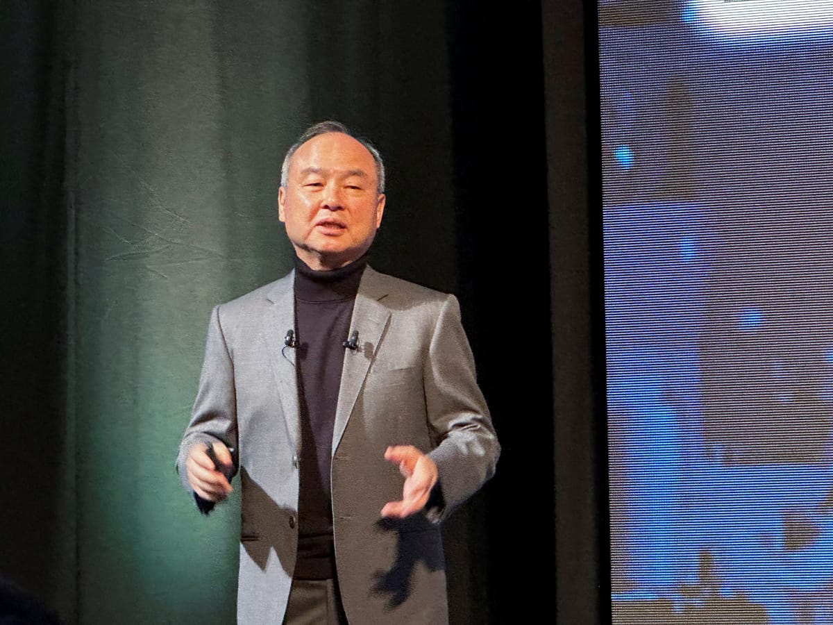 Masayoshi Son is betting big on AI with plans for a Softbank-backed chip venture to rival Nvidia