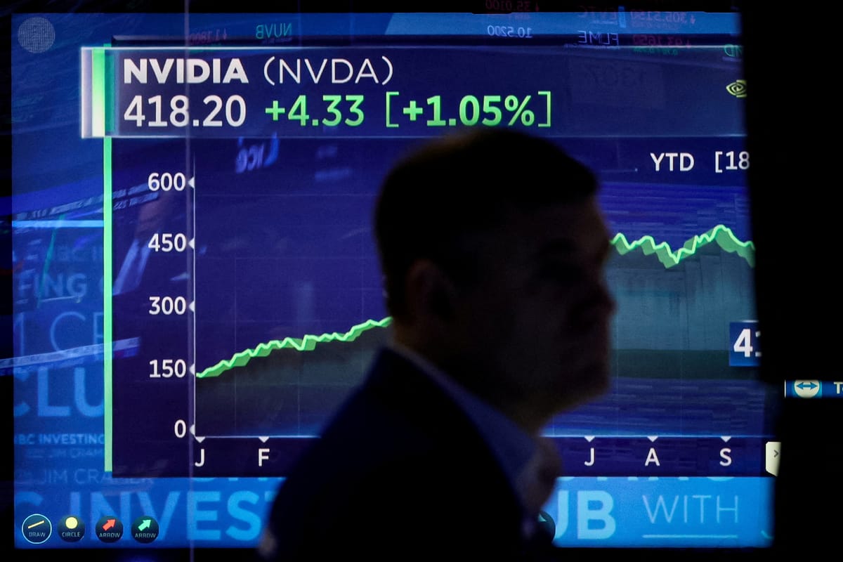 Nvidia beats Alphabet with surging market cap driven by high demand for AI tech