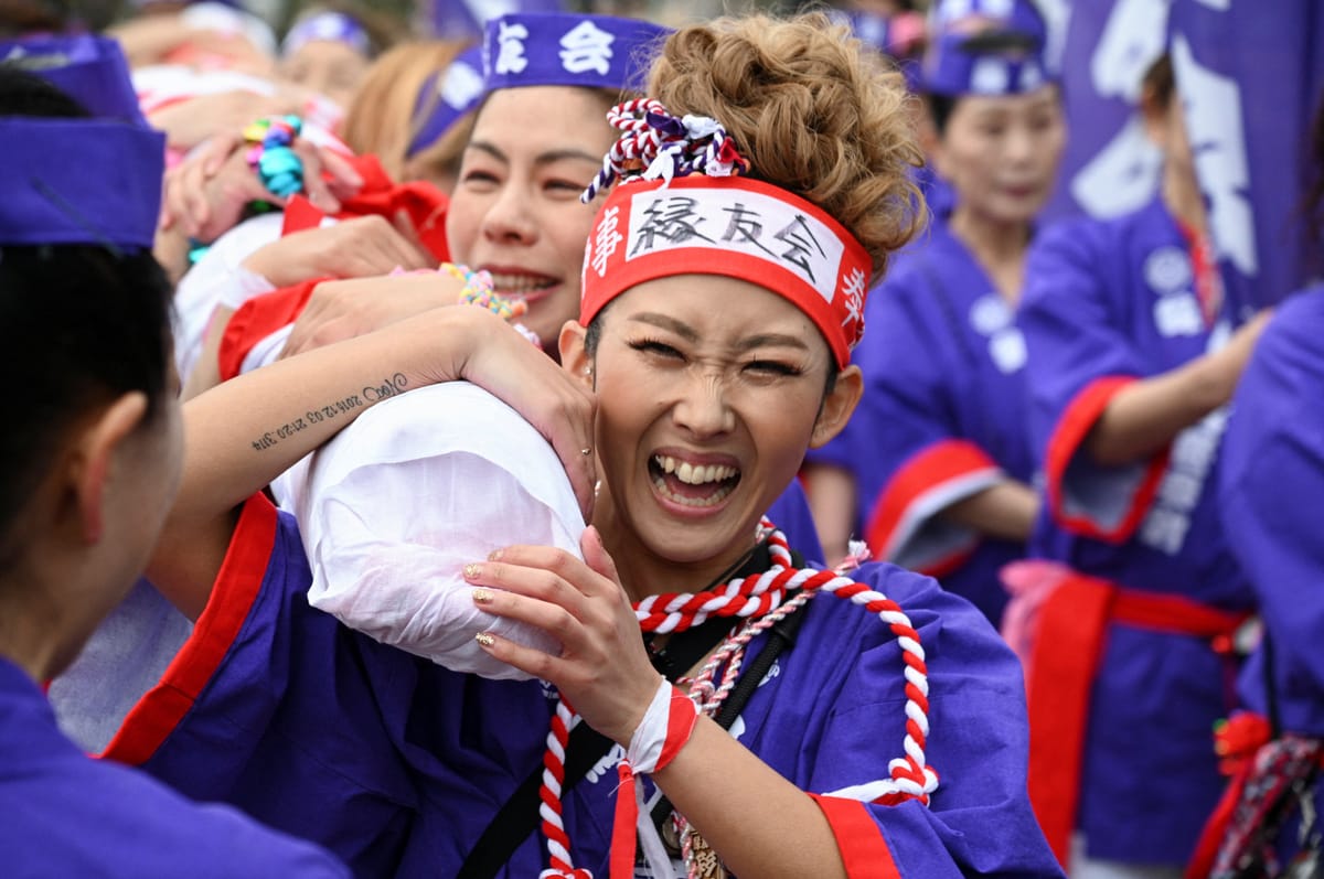 Making history – women take part in Japan’s “Naked Festival,” Hadaka Matsuri, for the first time