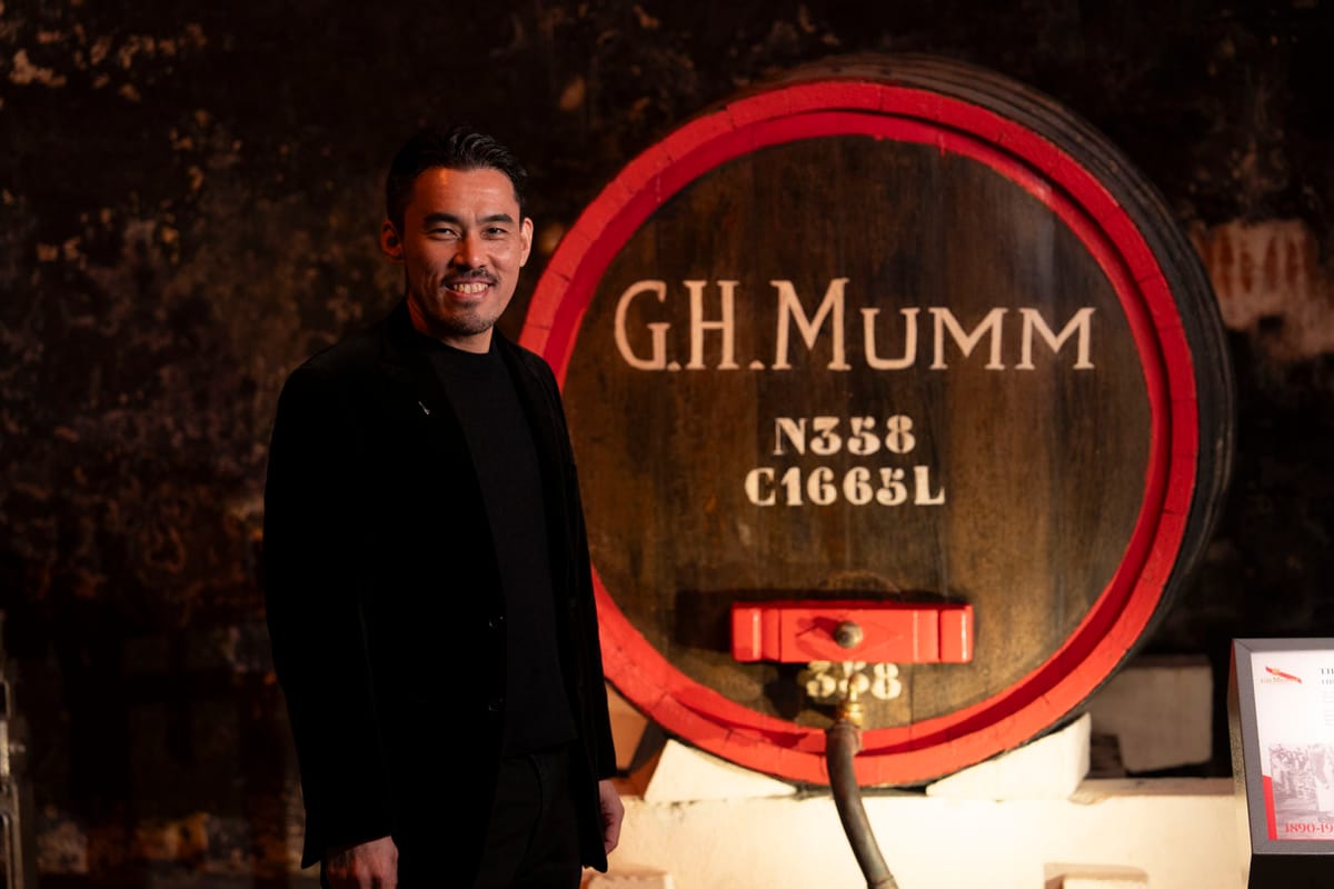 Chef Sato Hideaki named Global Ambassador for Maison Mumm RSRV