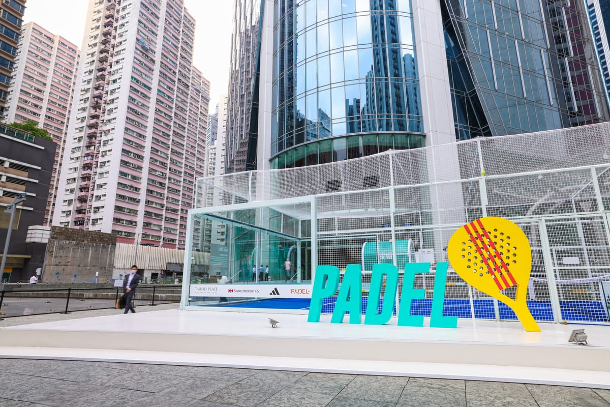 Padel Tour 2024 brings the first downtown court to Taikoo Place