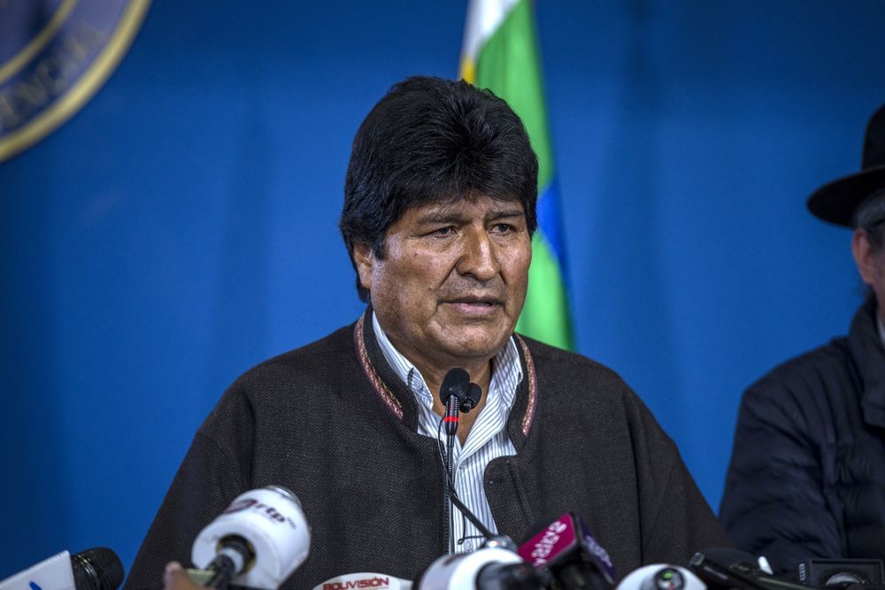 Ousted Bolivian leader Morales plans to return