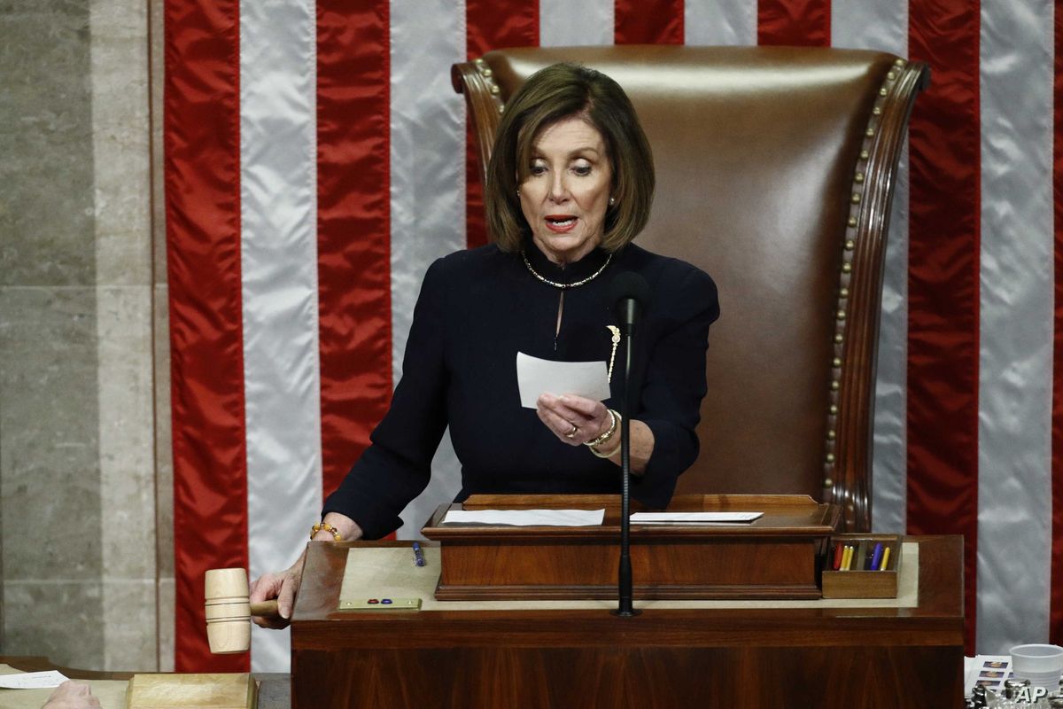 Speaker Pelosi to hold onto impeachment articles
