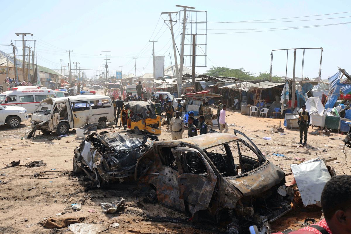 Suicide truck bomb attack in Somalia claims 90 lives