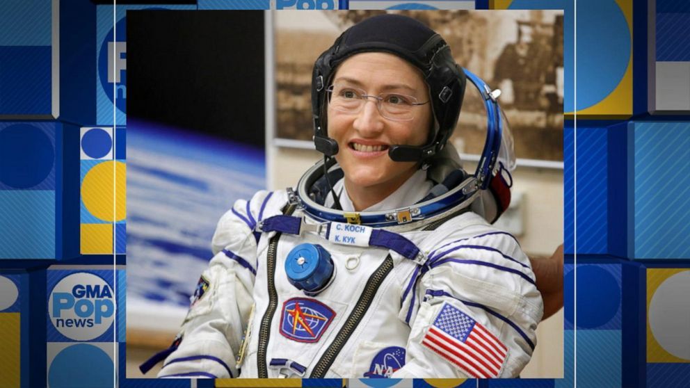 US Astronaut sets new female spaceflight record