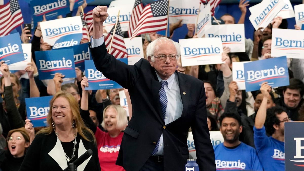 Bernie Sanders wins New Hampshire Democratic primary in tight race