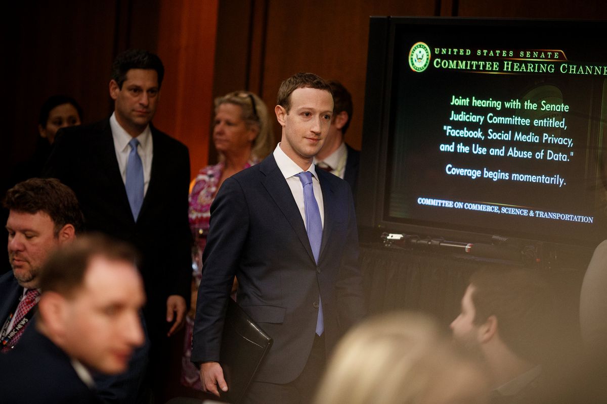 Facebook CEO says social media companies need to be government regulated