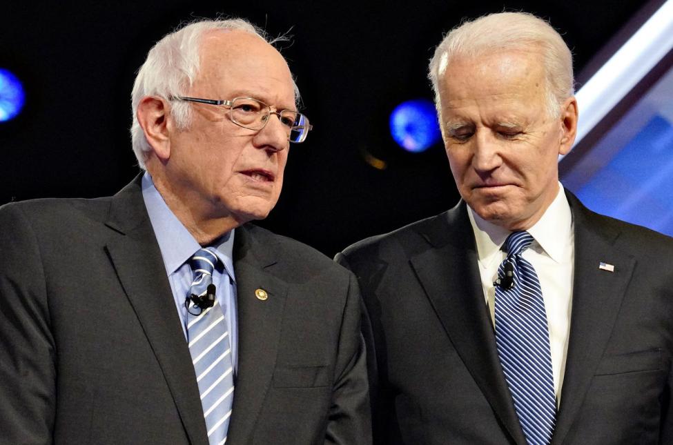 Sanders and Biden face off in first one-on-one debate