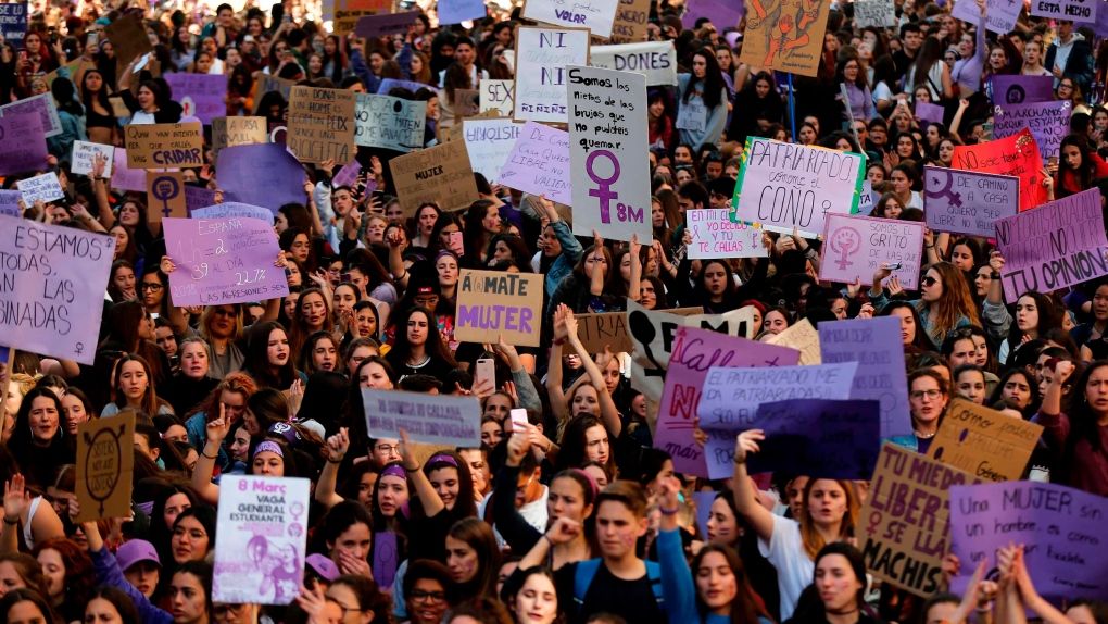 Protest and demonstration on International Women’s Day