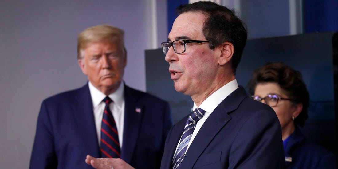 Treasury Secretary Mnuchin expects US unemployment to “get worse before they get better"