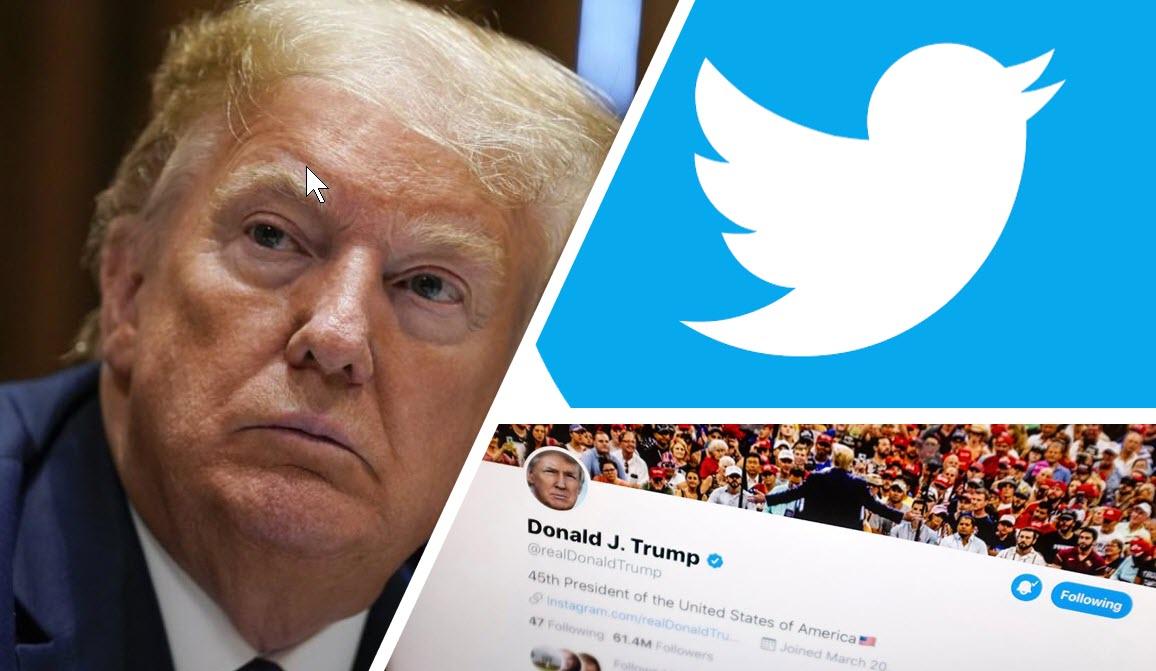 Trump pushes back against Twitter