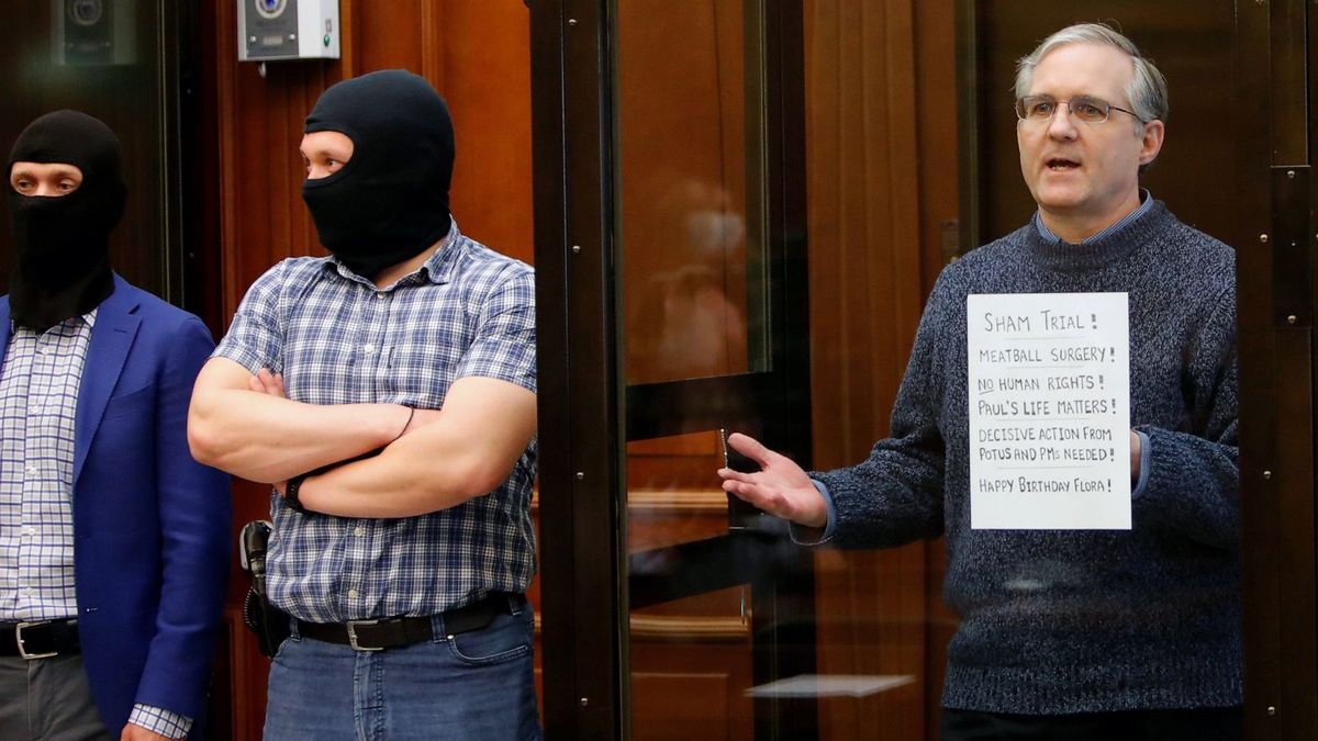 Russian Court convicts ex-US marine Paul Whelan to 16 years in prison for espionage