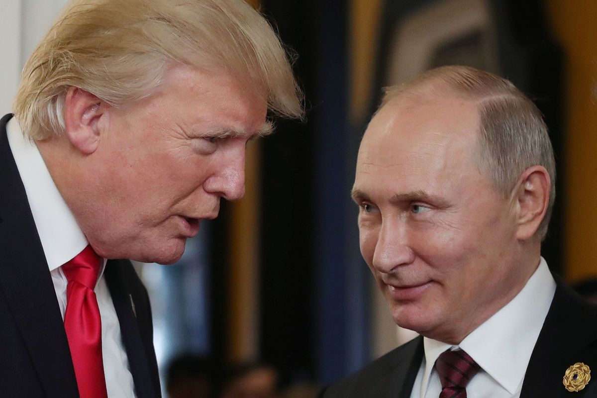 President Trump continues to side with Putin over US intelligence