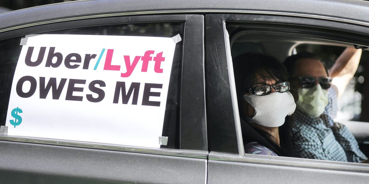 Why are Uber and Lyft at war with California?