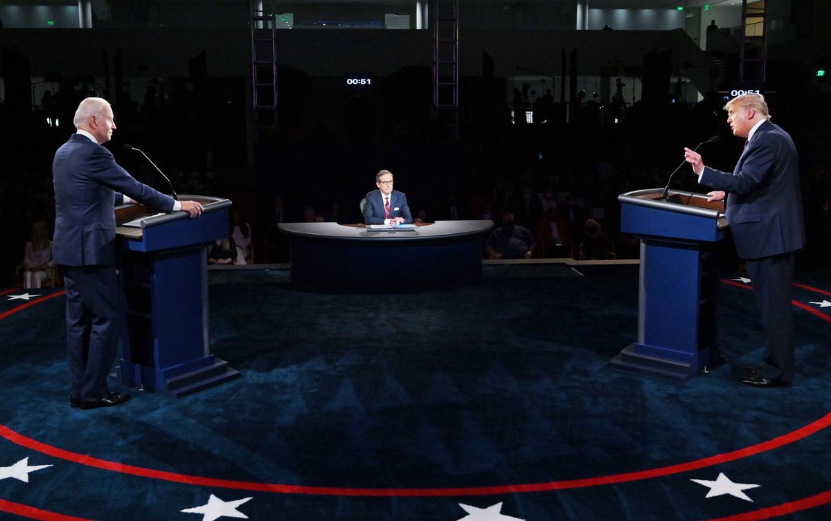 Reactions to the first presidential debate between Donald Trump and Joe Biden