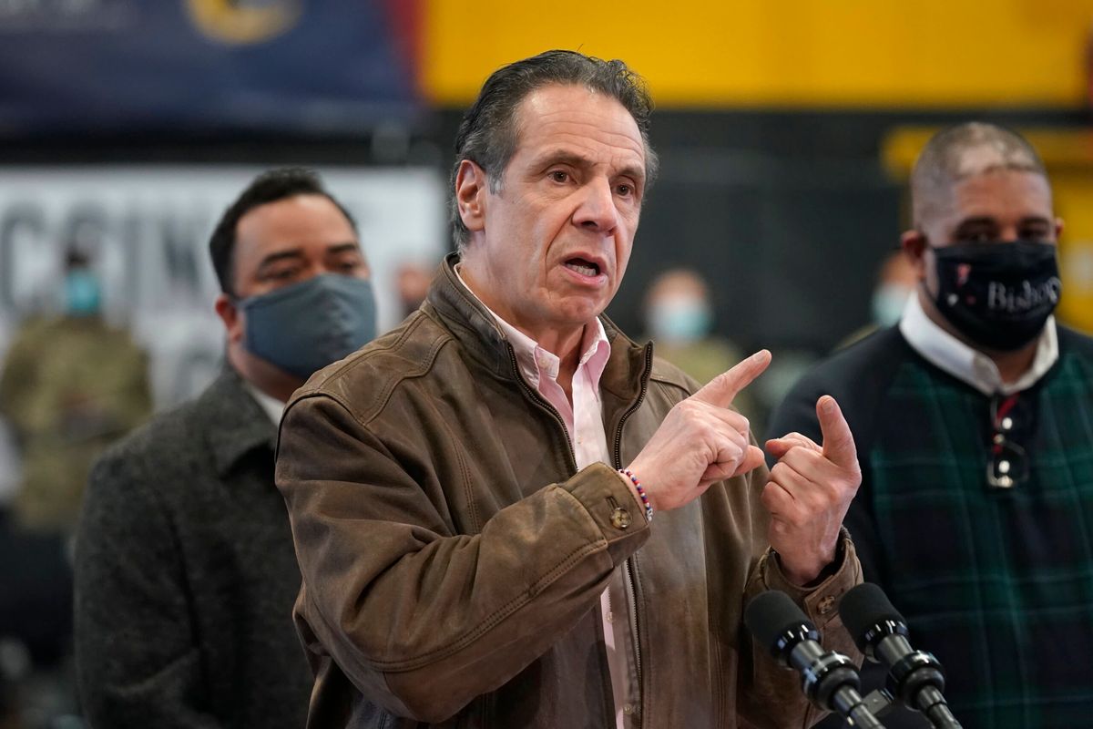 After an ascendant 2020, New York Governor Andrew Cuomo is having a terrible 2021