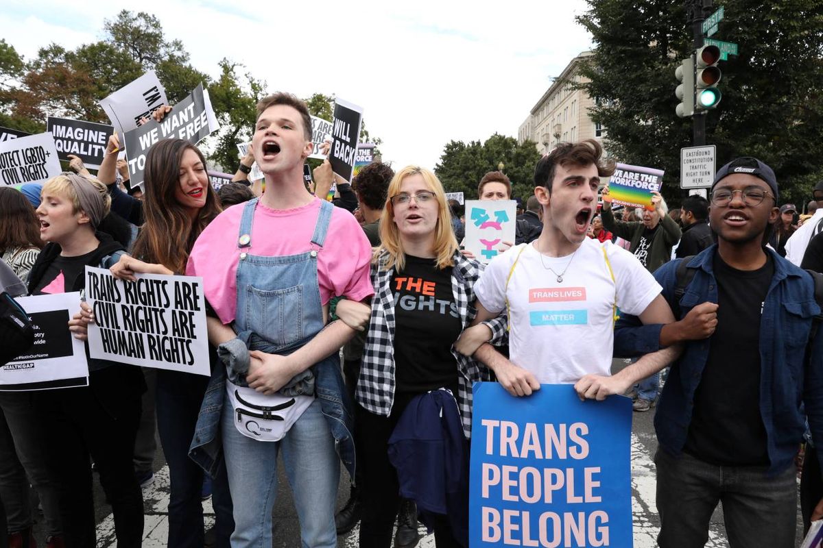 While transgender rights are making gains at the federal level, states are pushing back