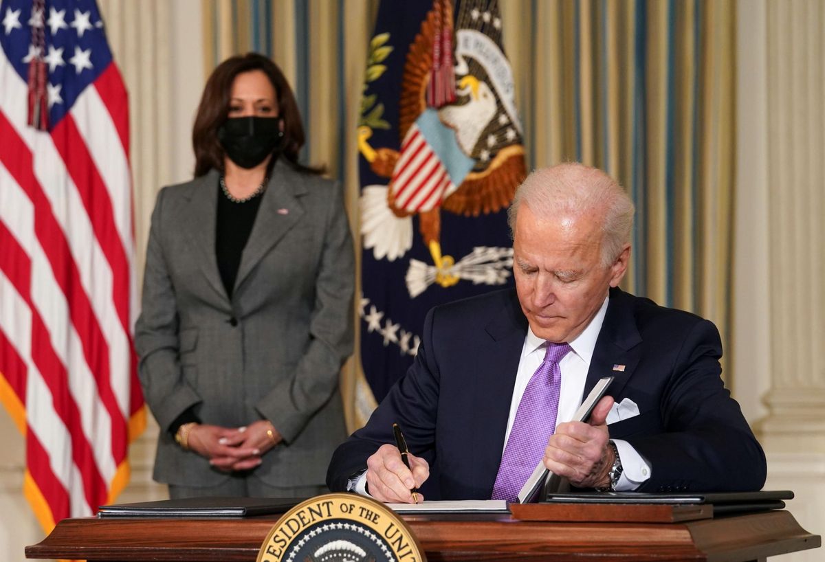 What executive orders has President Biden signed since coming to office?