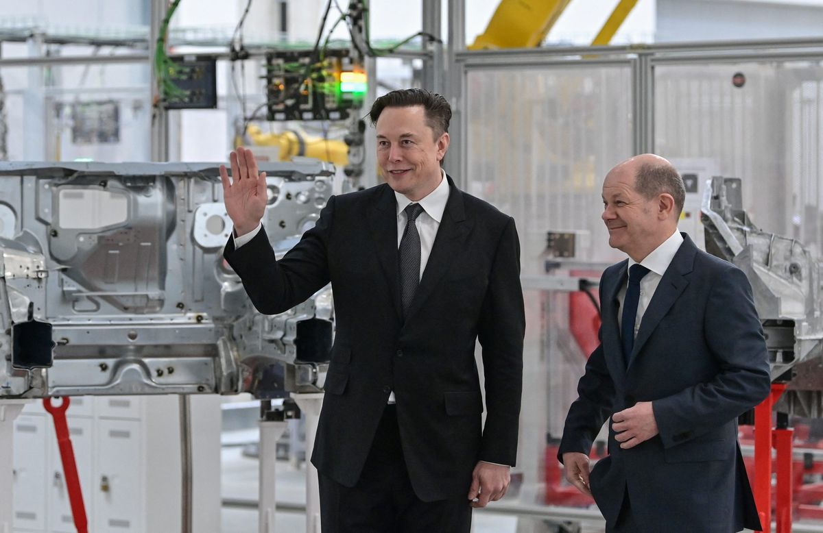 Video of Elon Musk’s dance moves goes viral as Tesla’s first plant opens in Berlin