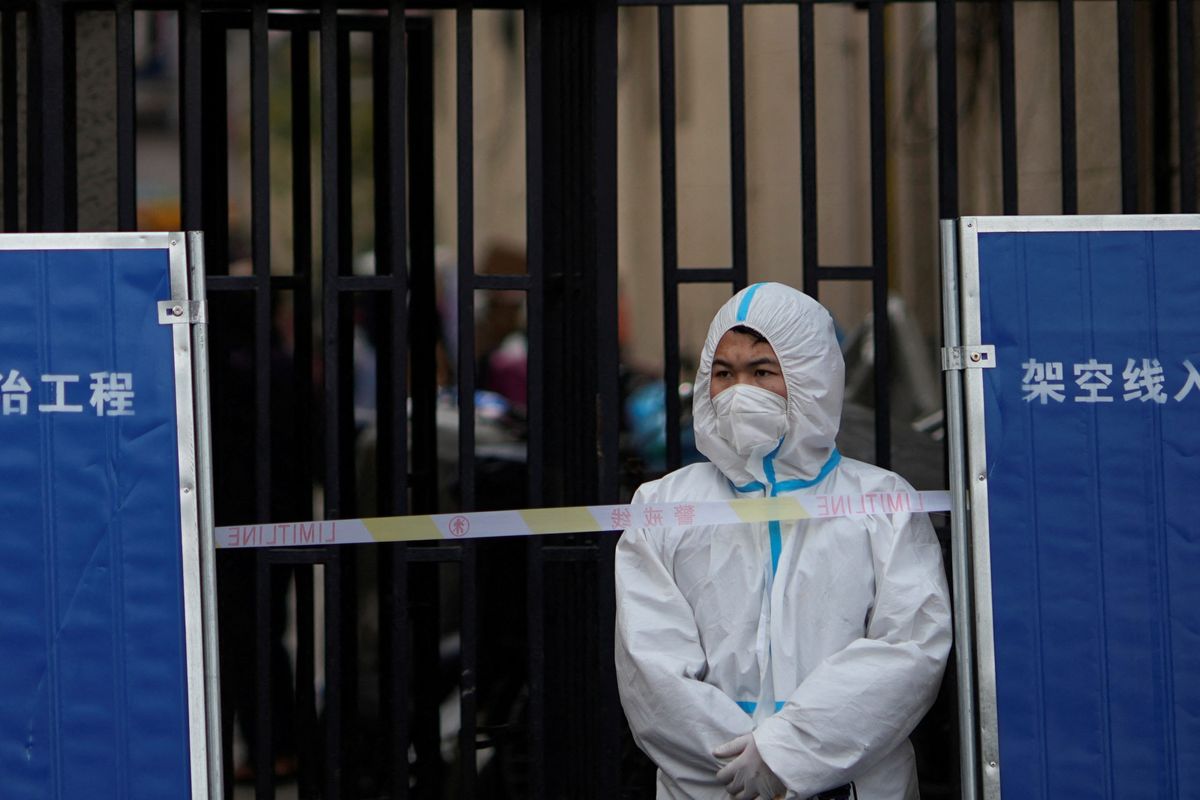 Shanghai goes into lockdown as China continues to fight worst outbreak since Wuhan